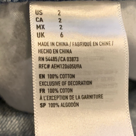 American Eagle Hi-rise shorts - Picture 4 of 4